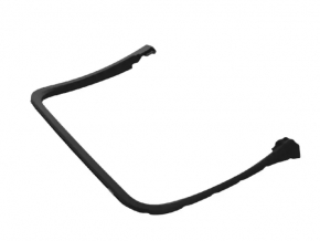 Jeep Grand Cherokee WL 22-25 black inner rear left door frame