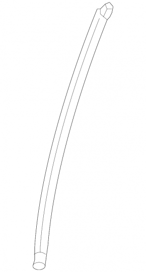 Rear right door glass guide Honda CRV 17-22
