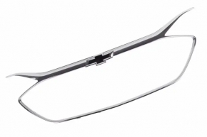 Frame grille radiator grill Chevrolet Malibu 19- chrome, without radar