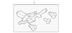 Driver's seat tilt adjustment motor A3 8V 15-20