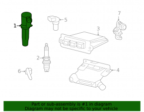 Ignition Coil Ford C-max MK2 13-18