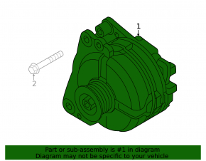 Starter-generator Audi A3 22-24
