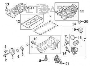 Intake manifold BMW 335i e92 07-13