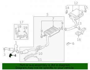 Kia Sorento 21-25 HEV, PHEV Downpipe Bracket