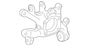 Rear right axle Toyota Rav4 13-18