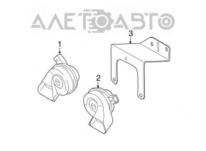 Left signal Audi Q7 4L 10-15 low