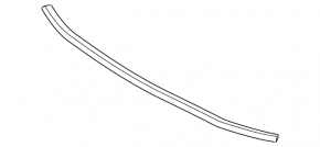 Lower front bumper reinforcement for BMW 2 F44 20-24 M pack