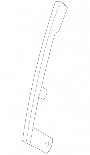 Front left door glass guide Mitsubishi Outlander Sport ASX 10-