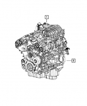 Chrysler 200 15-15 3.6 Engine