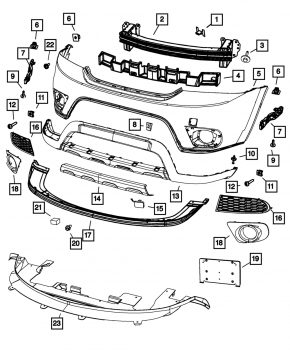 Frame for Dodge Journey 11-19 SXT