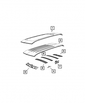 Metal roof Jeep Compass 17-24 for panorama, sawed off