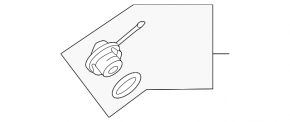 Filler cap VW Touareg 11-17