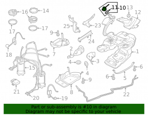 Filler cap VW Touareg 11-17