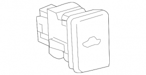 Trunk release button Toyota Avalon 13-18