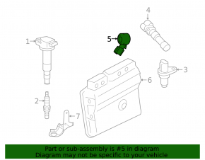 Toyota C-HR 18-23 Knock Sensor