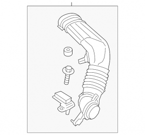 Map sensor housing Ford Escape MK3 13-13 2.0