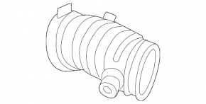 Mazda3 2.3 03-09 Air Duct