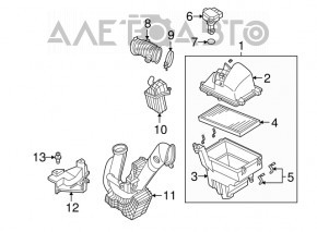 Mazda3 2.3 03-09 Air Duct