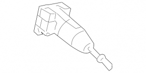 Front left lock cylinder VW CC 08-17