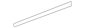 Front left door molding for Mercedes R-class W251 06-13