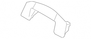Front right ceiling handle VW Atlas 18-24 gray