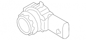 Volvo C40 22-24 Front Bumper Parking Sensor