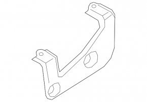 Upper rear left wing bracket BMW X5 G05 19-23 OEM