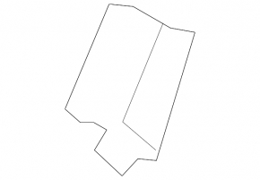 Left center pillar air vent for Audi E-Tron 19-23 gray