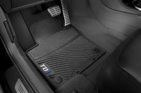 Set of floor mats for VW Beetle 12-19 rubber black