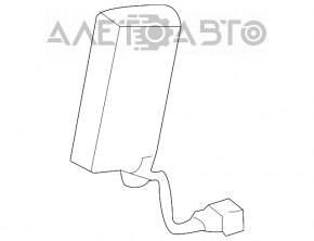 Toyota Highlander 14-19 front right seat airbag