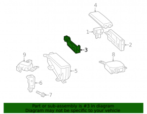 Fuse box underhood right Lexus IS250 06-13 black