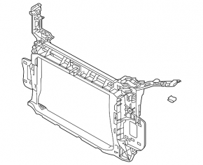 Audi Q3 83A 19-25 radiator panel TV