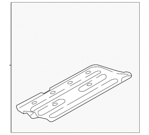 Bottom protection left Hyundai Elantra 21-23