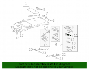 Microphone Lexus RX300 RX330 RX350 RX400h 04-09
