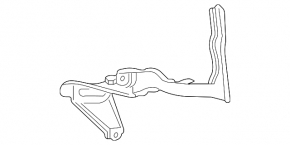 Lexus RX450h 20-22 inverter cooling pump bracket