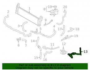 Lexus RX450h 20-22 inverter cooling pump bracket