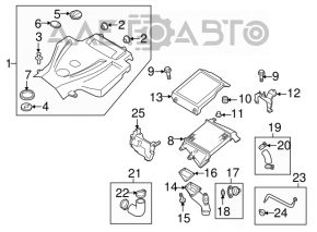 Mazda CX-7 06-12 Intercooler Cover