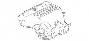 Exhaust manifold protection for Mitsubishi Galant 04-12
