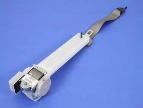 Seat belt 2nd row center Dodge Durango 11-13 gray