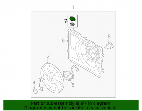Coolant expansion tank cap Kia Forte 19-24 2.0