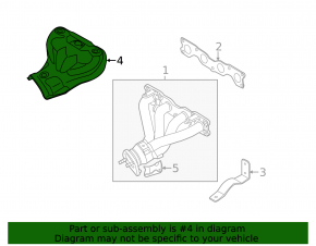 Kia Optima 2011-2013 2.4 Manifold Guard