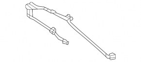 Rear washer nozzle Nissan Murano 25-26