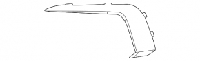 Front bumper cover left VW Taos 22-25