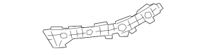 Left rear bumper mount for Lexus RX350 RX450h 16-22