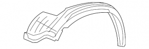 Front right fender liner for Toyota Tundra 14-21