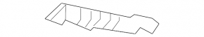 Front bumper mount right wing Subaru Impreza 17-23 GK