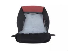 Driver's seat Fiat 500L 14-16 without airbag, mechanical, cloth gray with black inserts