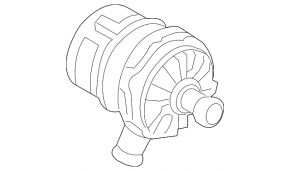 VW Jetta 13-16 USA hybrid inverter cooling pump