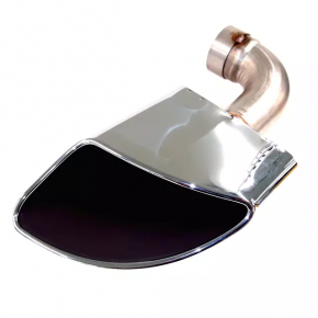 Muffler tip left VW Touareg 11-17 oval
