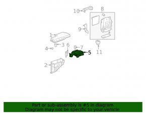 Underhood wiring with fuse box for Toyota Solara 2.4 04-08
